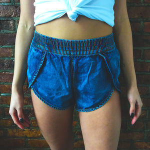 Retro Denim Shorts